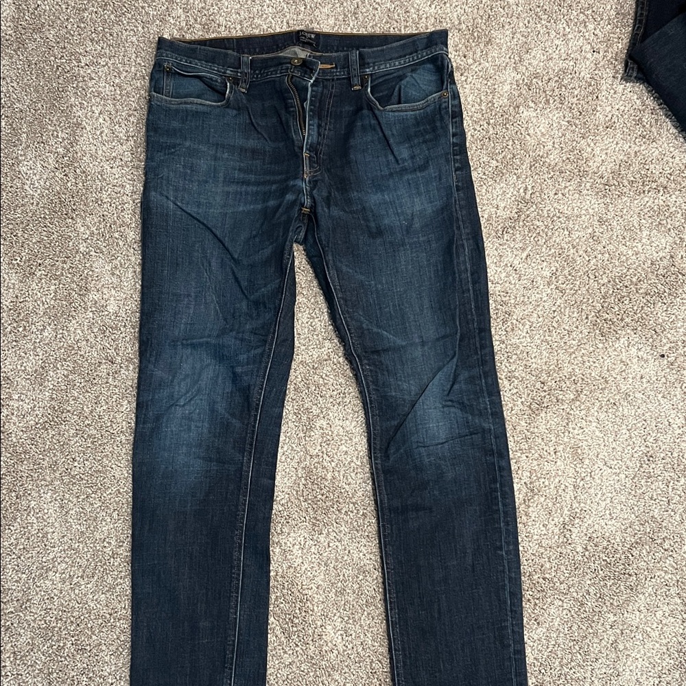 J. Crew Dark Blue Skinny Jeans